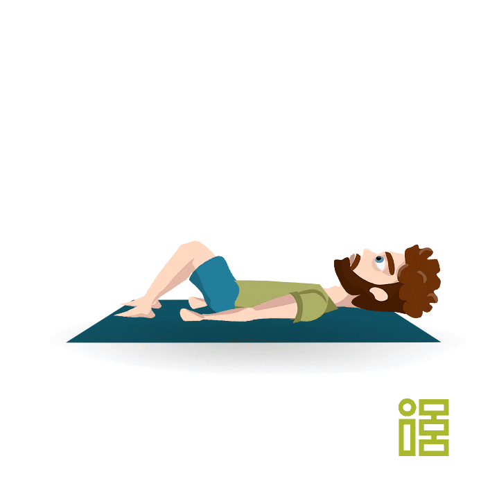 Ejercicios para recueprarte deuna ci&aacute;tica. Flexi&oacute;n de cadera